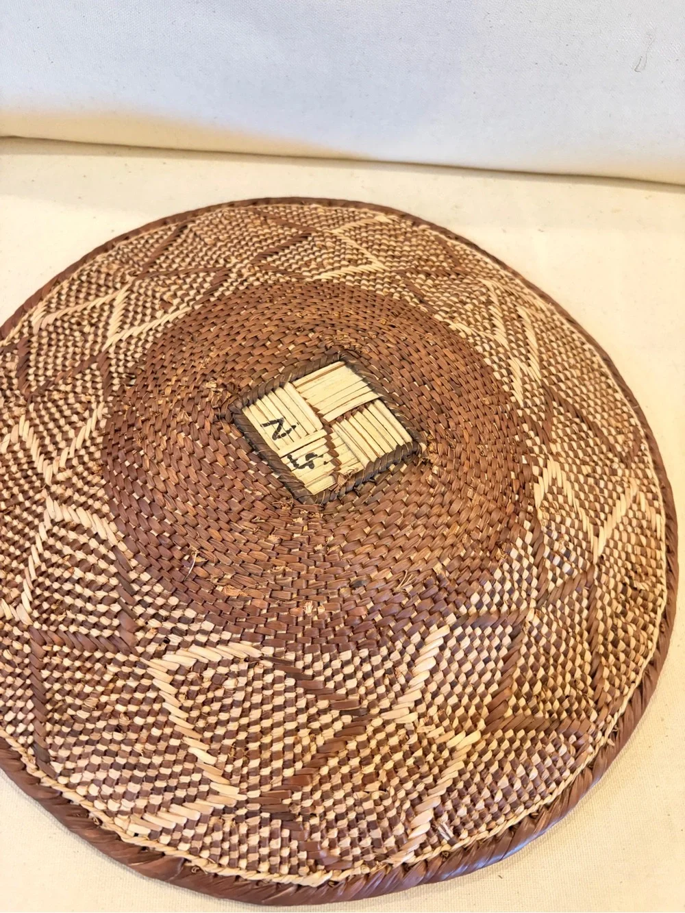 NEW Africa Woven Basket. Made by the Binga people of Zambia/Zimbabwe
